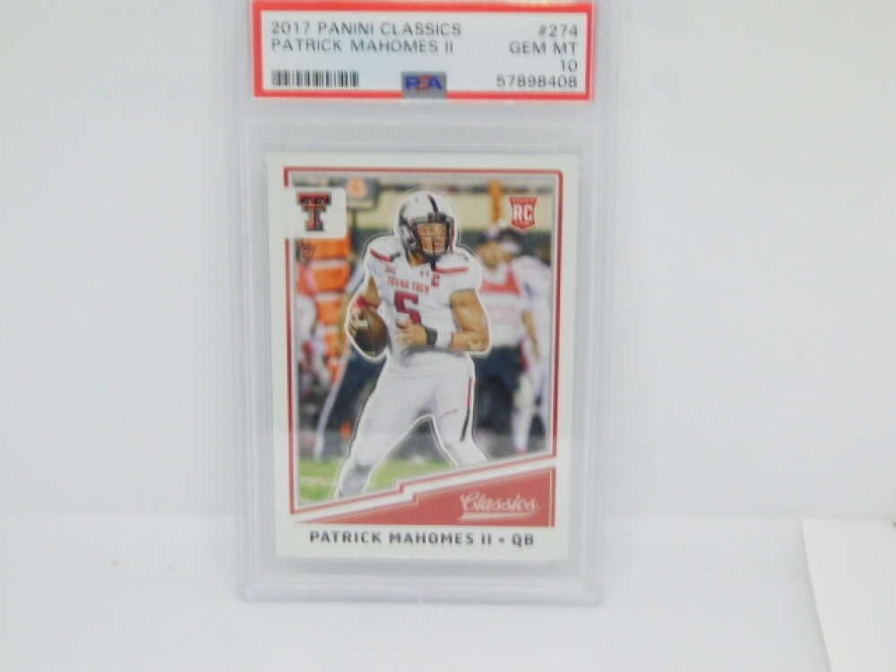 Classics Patrick Mahomes 2017 Panini 2017 Panini