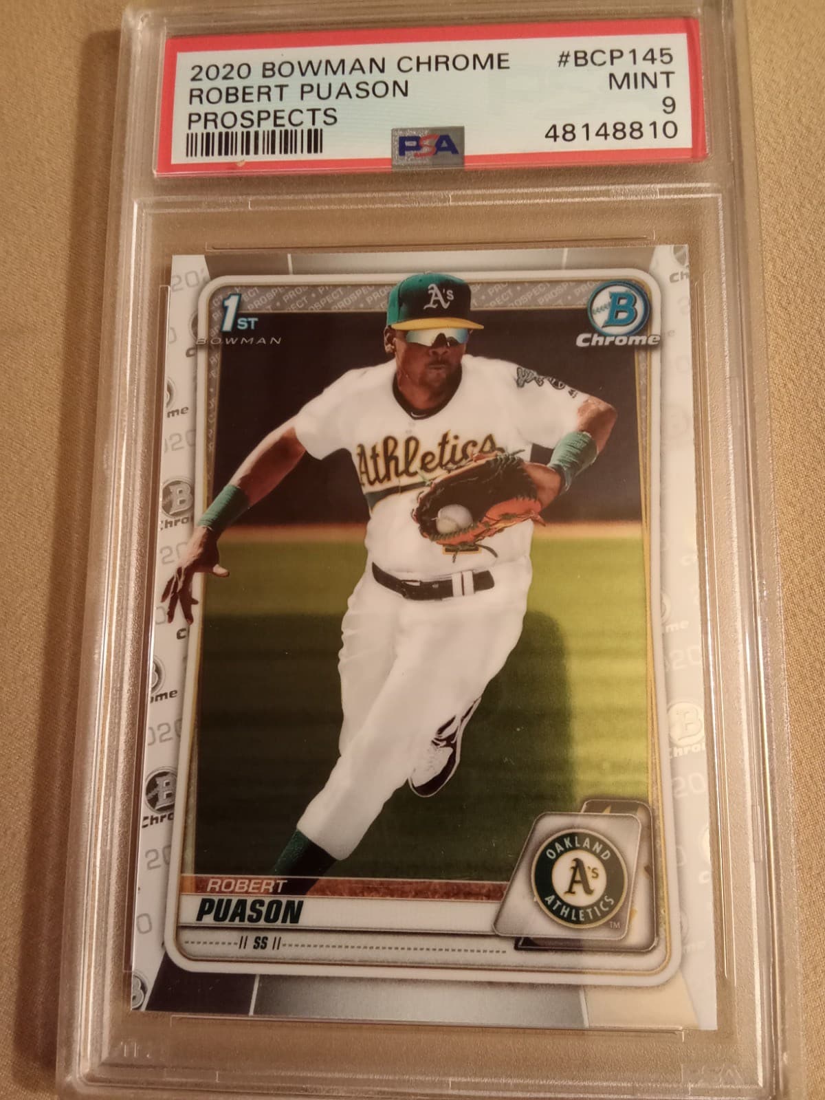 Prospects Robert Puason 2020 Bowman Chrome 2020 Bowman Chrome