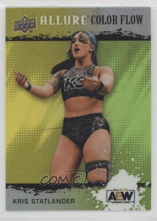 Color Flow Yellow 2022 Upper Deck 2022 Upper Deck green