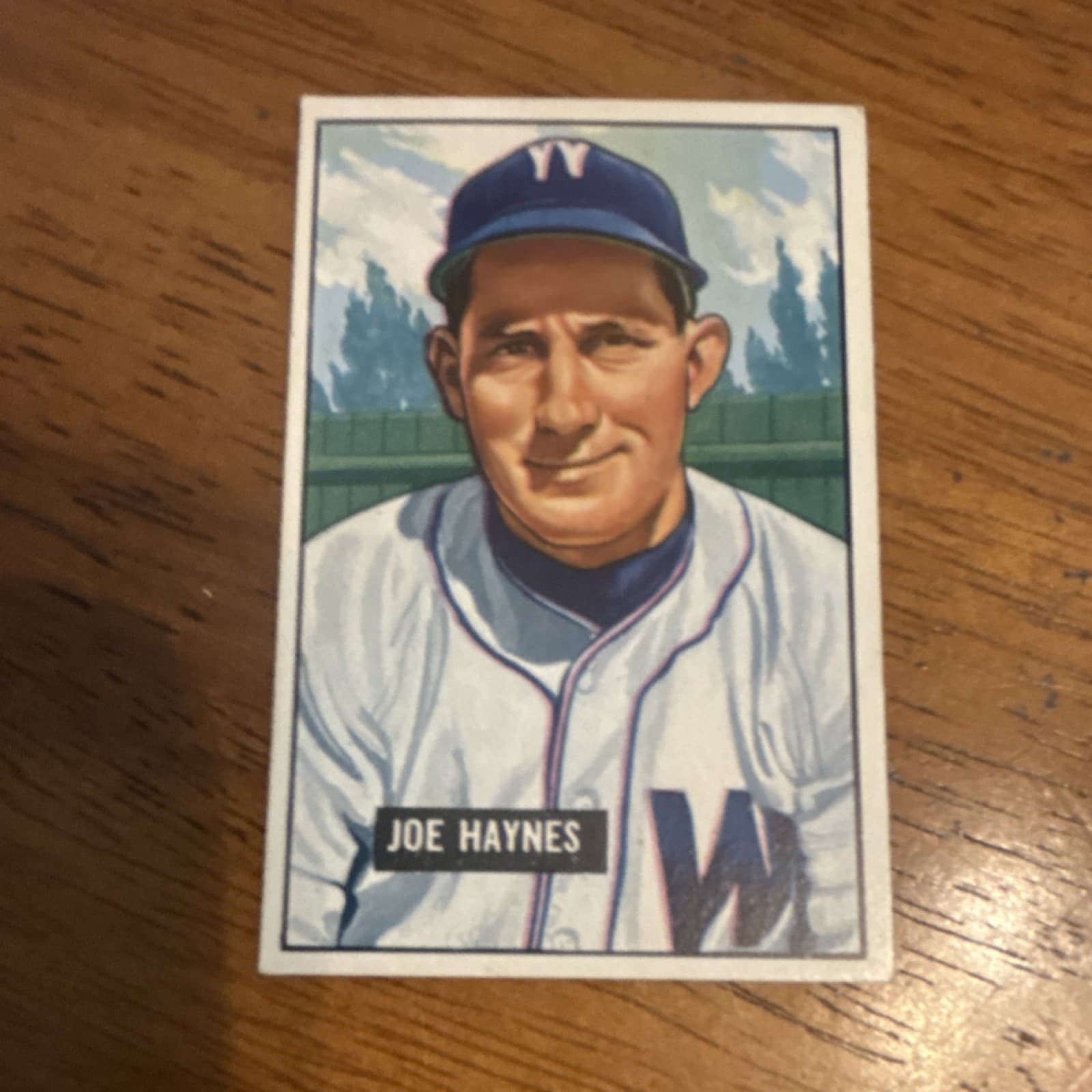 Joe Haynes Washington 1951 Bowman