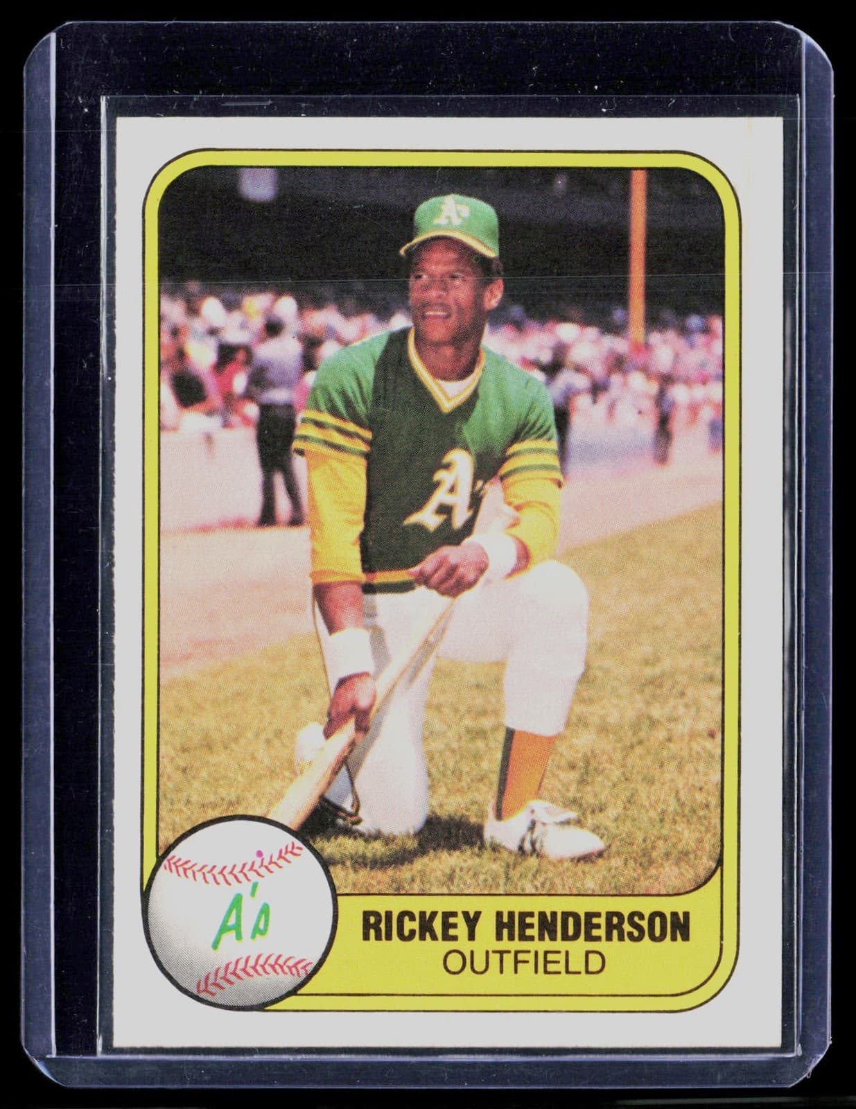 Rickey Henderson 1981 Fleer 1981 Fleer