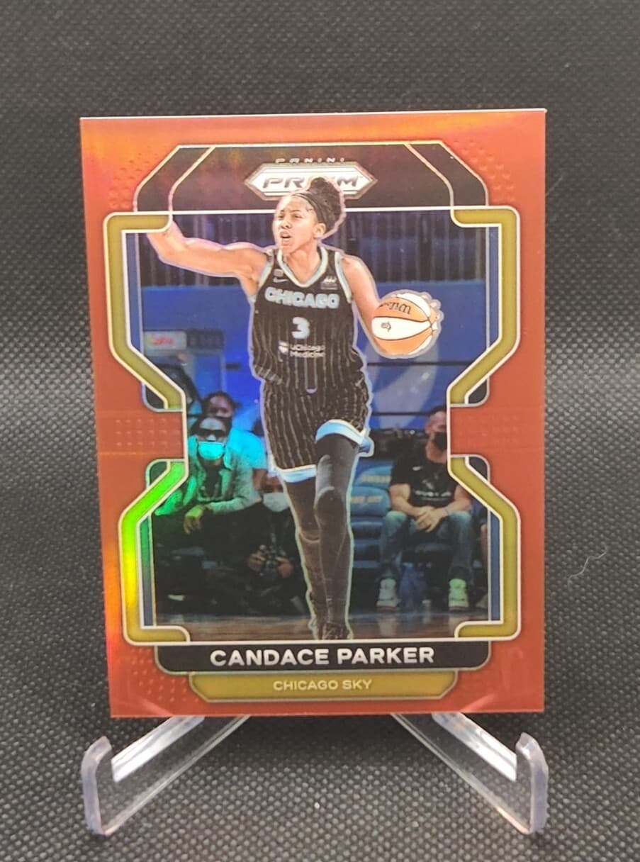 Candace Parker Red 2022 Panini Prizm 2022 Panini Prizm red