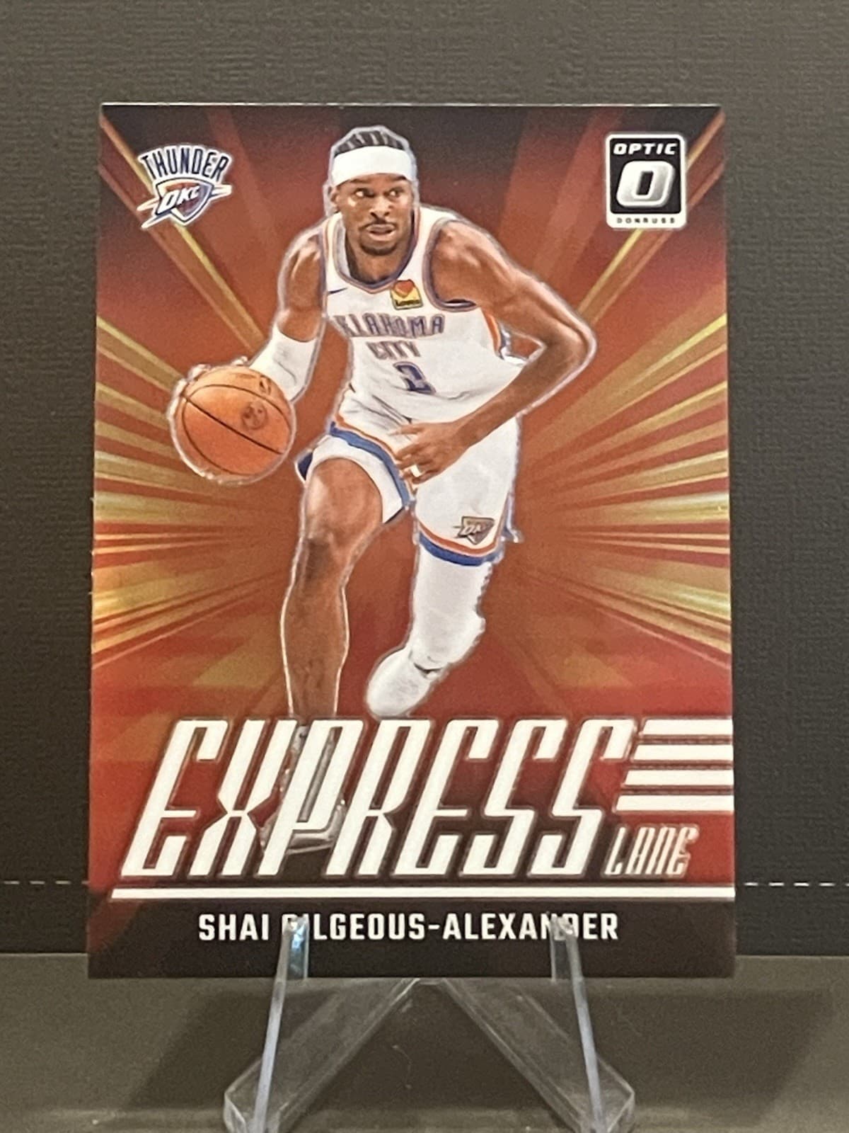 SHAI GILGEOUS-ALEXANDER -25 EX 2024 Donruss Optic 2024 Donruss Optic