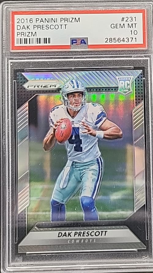 Dak Prescott Dallas 2016 Panini Prizm