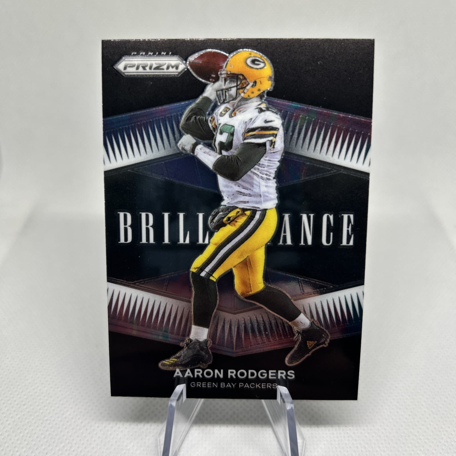 Brilliance Aaron Rodgers 2021 Panini Prizm 2021 Panini Prizm