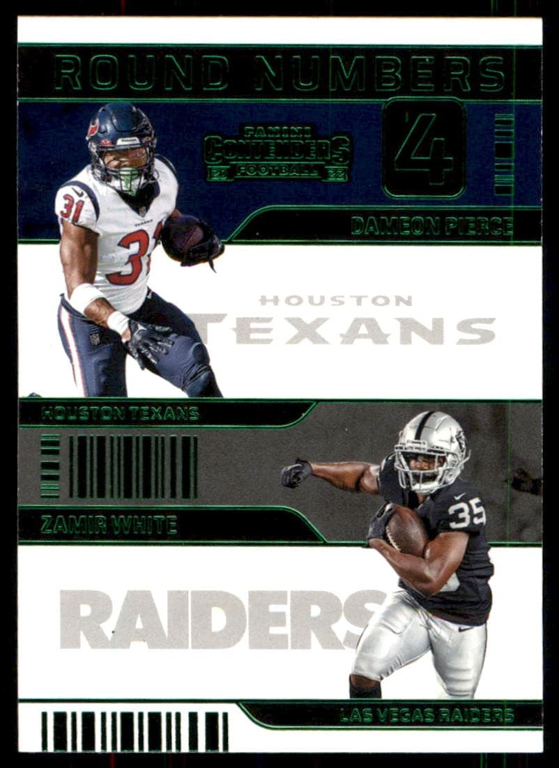 Dameon Pierce 2022 Panini Contenders