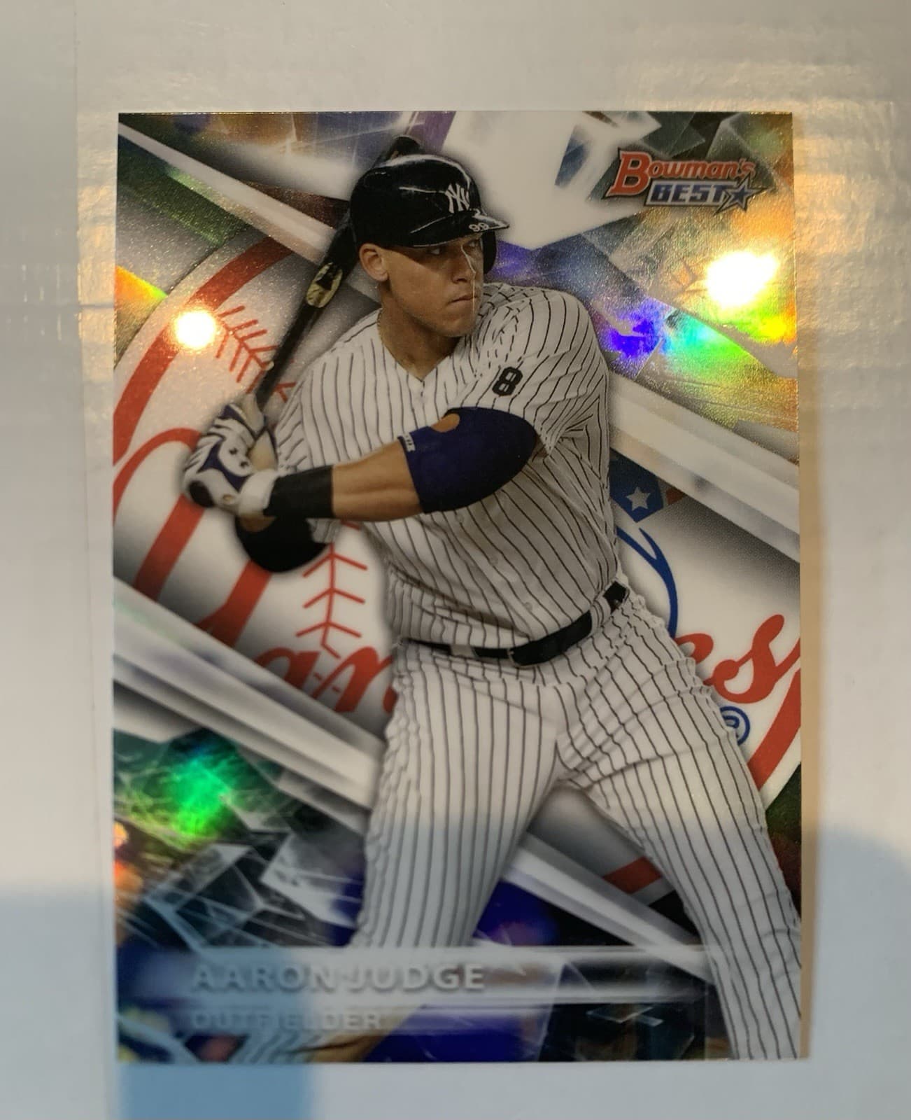 Aaron Judge Prospect 2016 Bowman 2016 Bowman refractor