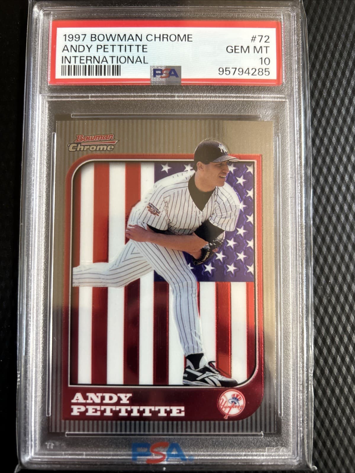 Andy Pettitte International 1997 Bowman Chrome 1997 Bowman Chrome