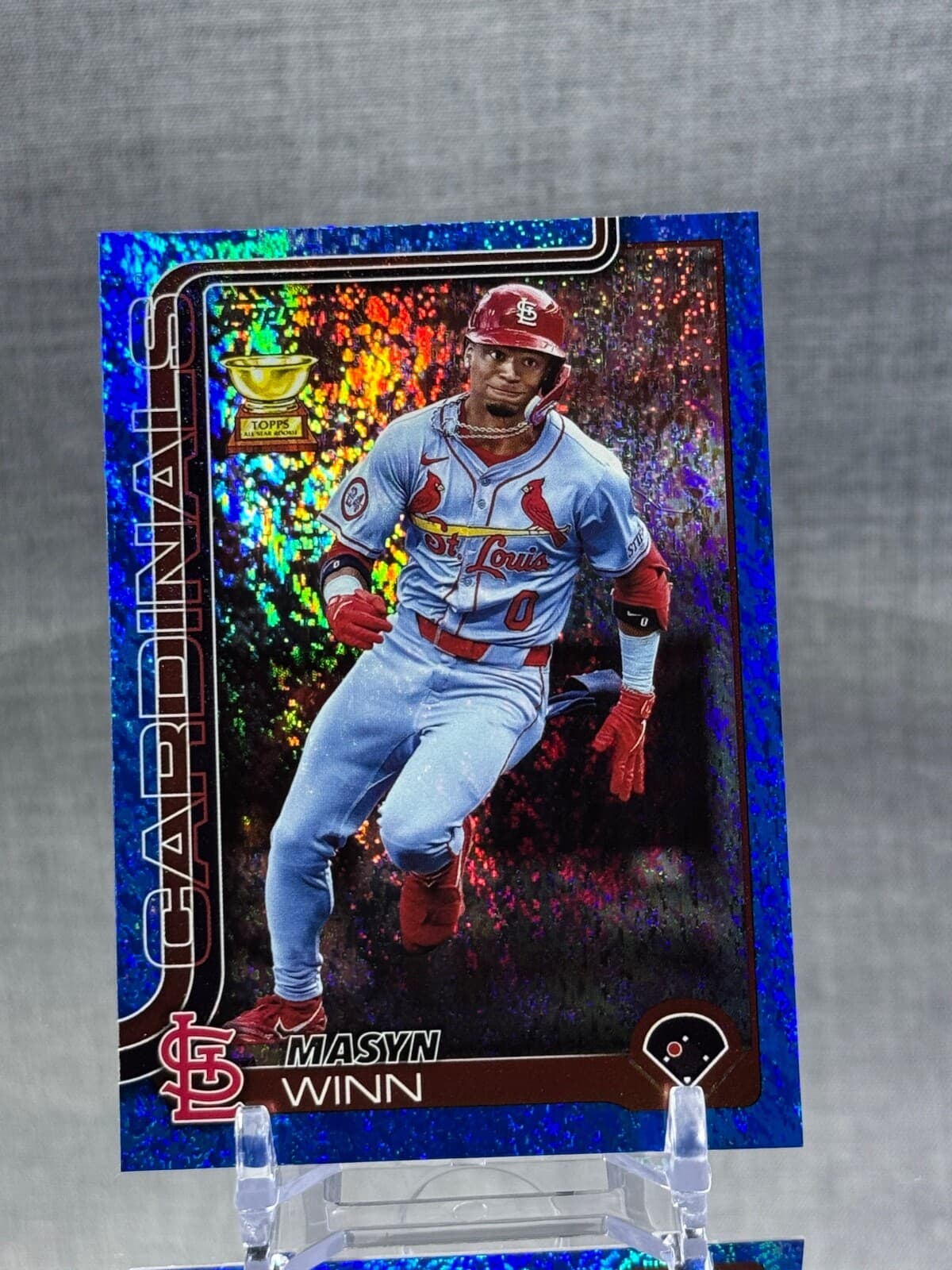 Baseball Blue Foil 2025 Topps 2025 Topps blue-foil-holo