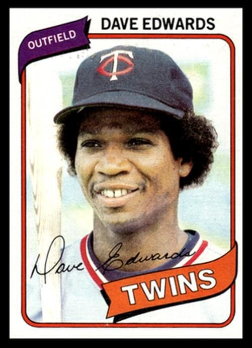 Dave Edwards Minnesota 1980 Topps 1980 Topps