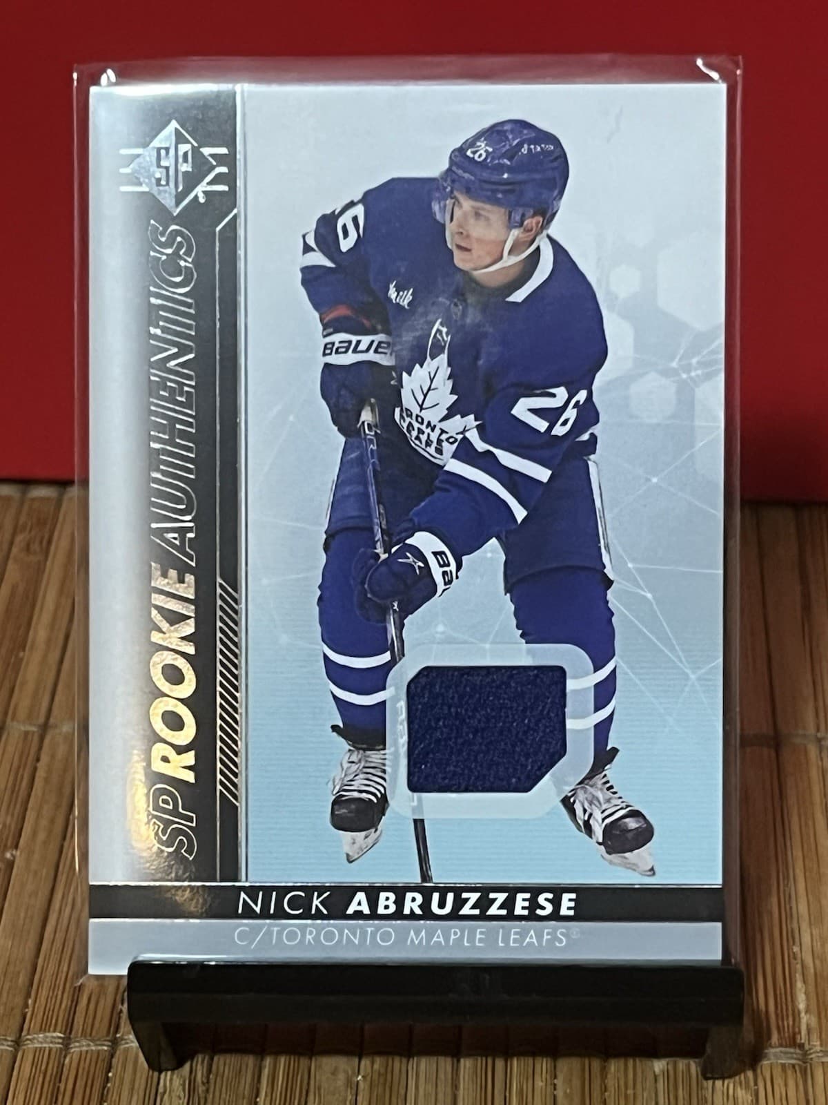 Nick Abruzzese trading card