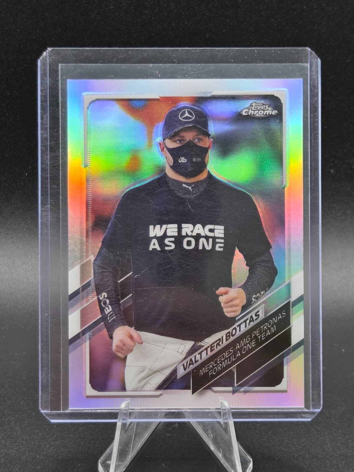 Valtteri Bottas 2021 Topps Chrome 2021 Topps Chrome refractor