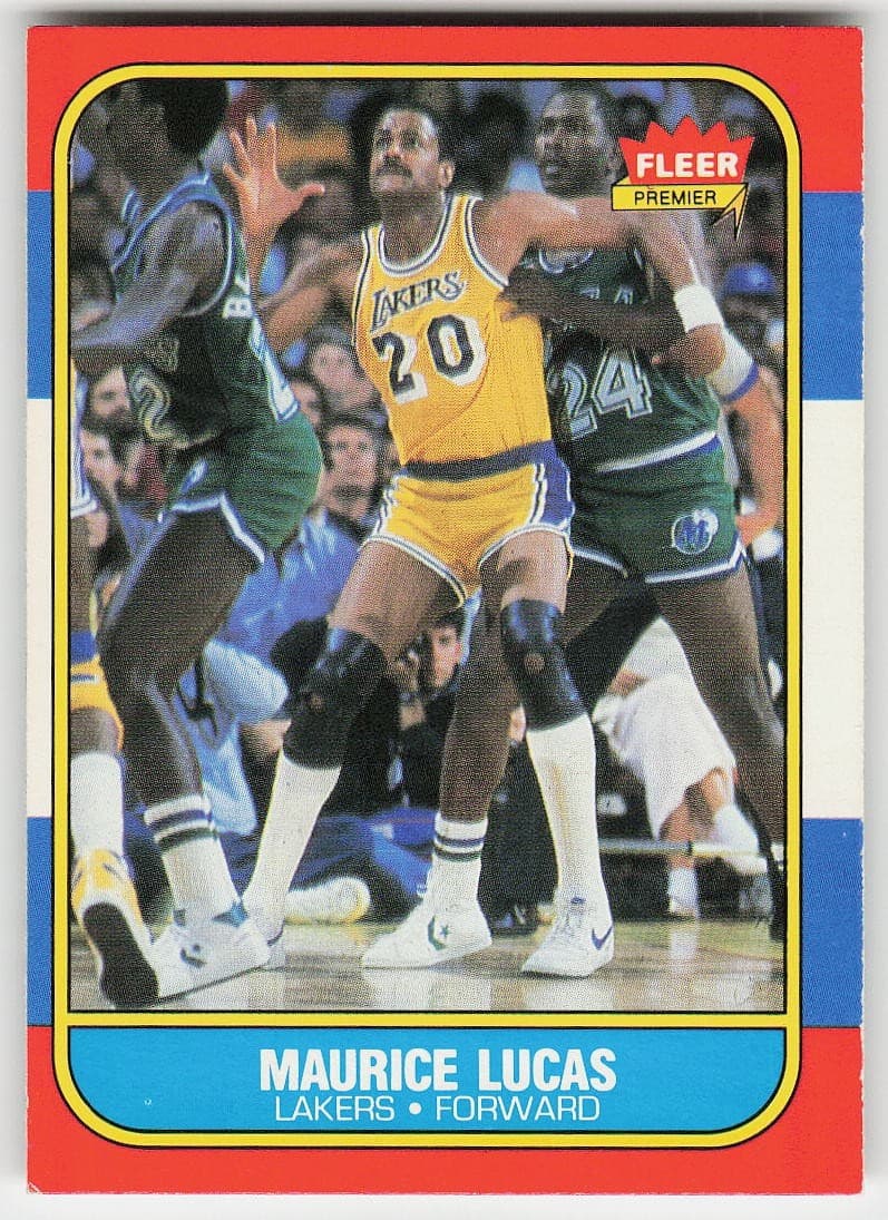 Maurice Lucas 1986 Fleer