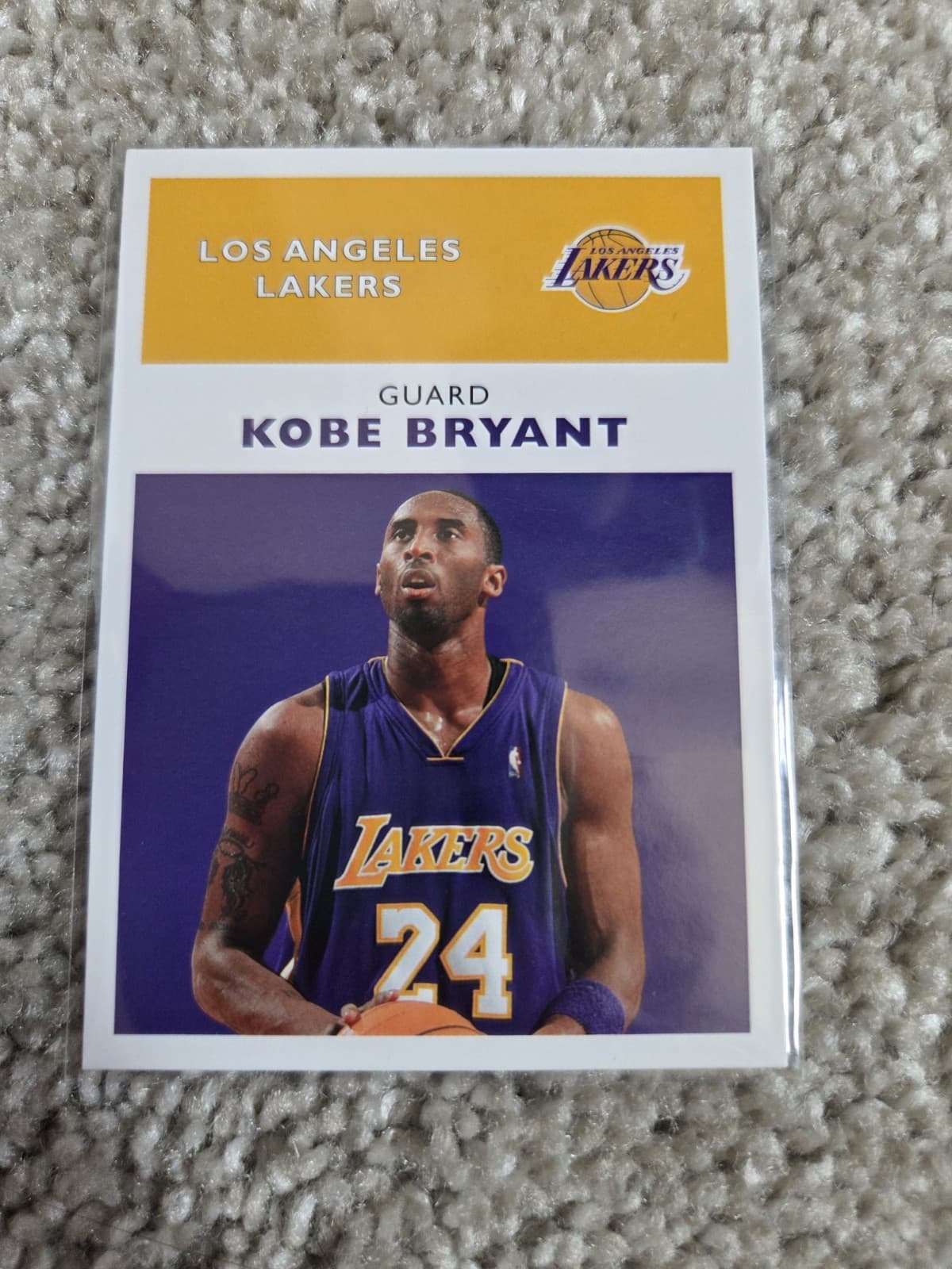 Retro Kobe Bryant 2007 Fleer 2007 Fleer