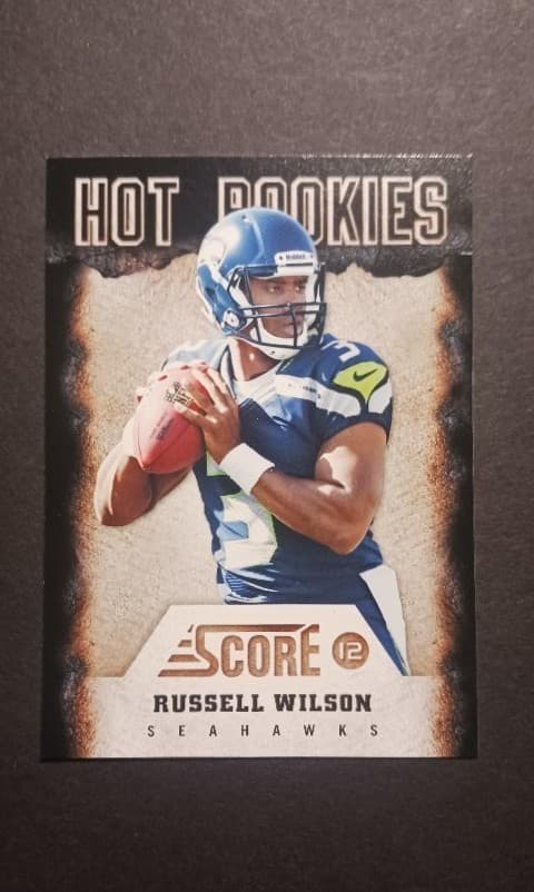 RUSSELL WILSON HOT ROOKIES SEA 2012 Score 2012 Score