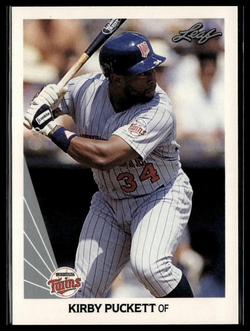 Kirby Puckett 1990 Leaf 1990 Leaf