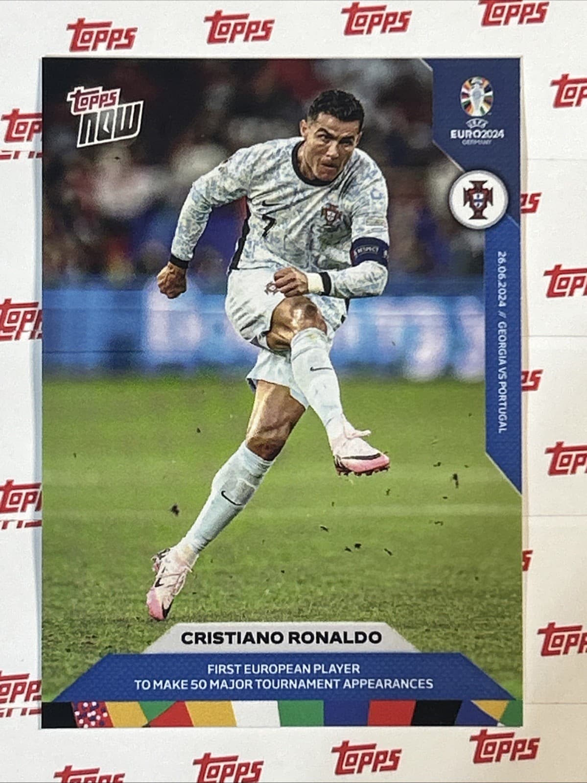 Cristiano Ronaldo 2024 Topps 2024 Topps