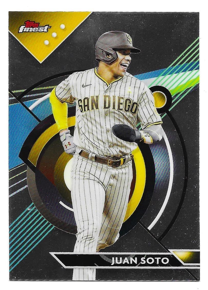 Juan Soto Padres 2023 Topps Finest 2023 Topps Finest