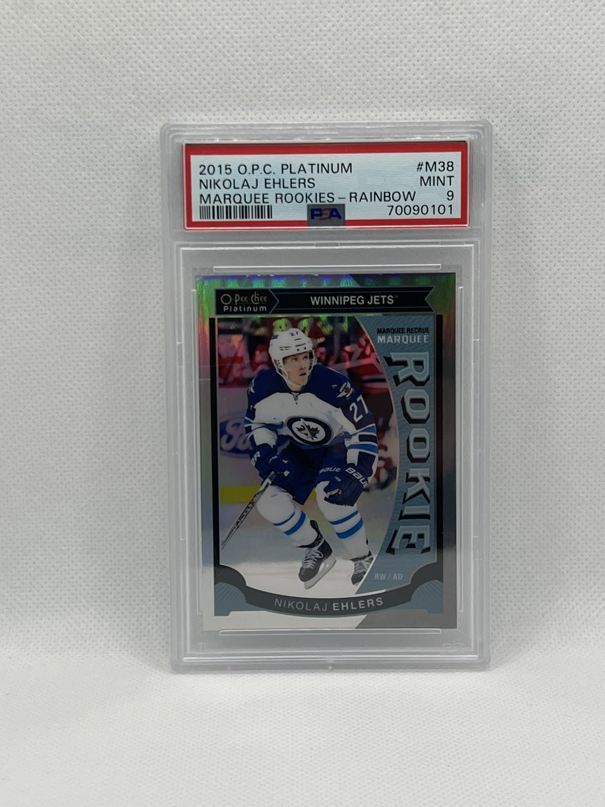 Platinum Nikolaj Ehlers 2015 Upper Deck