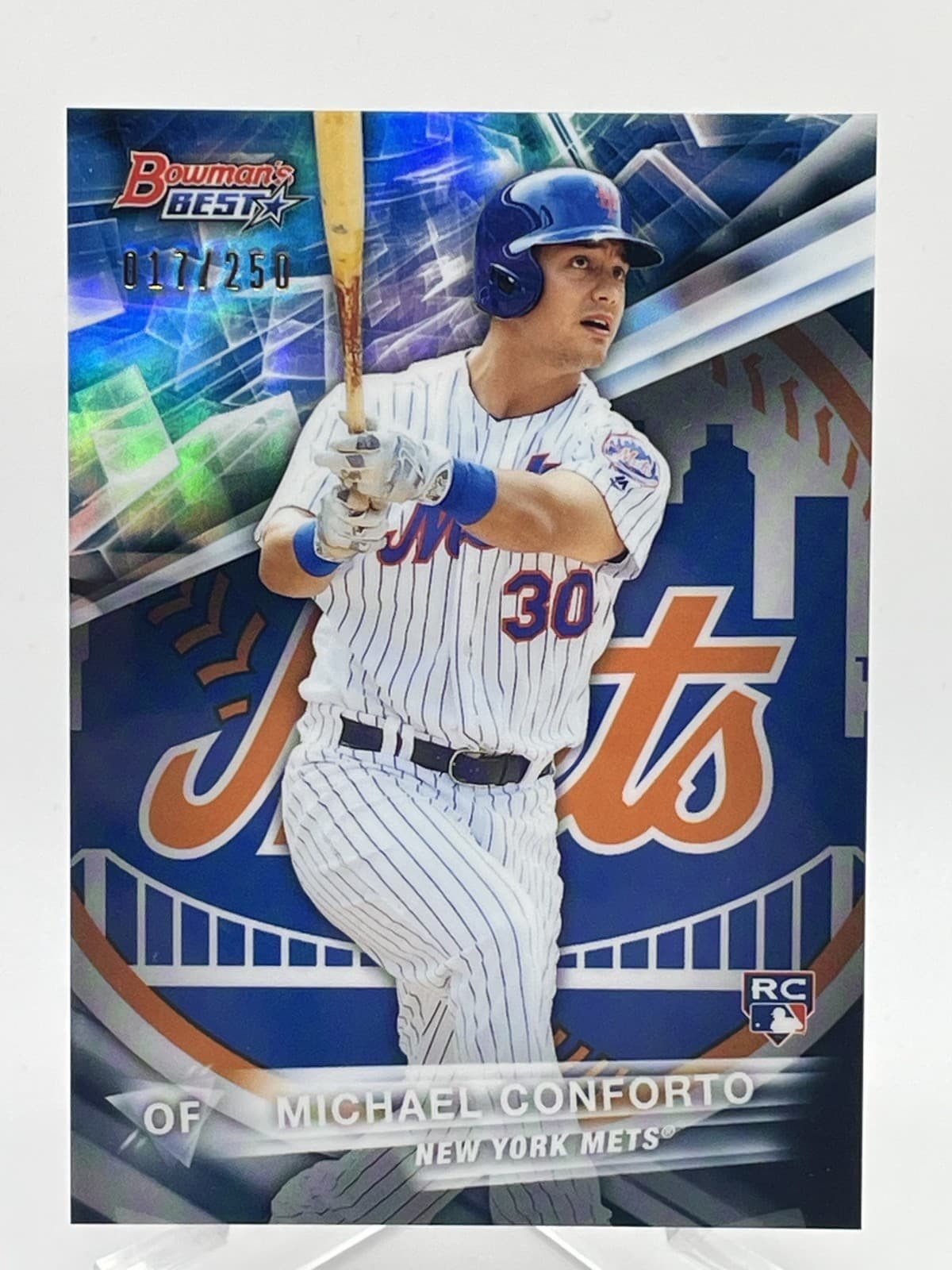 Michael Conforto 2016 Bowman 2016 Bowman refractor