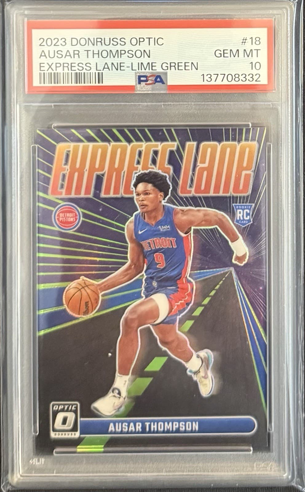 Express Lane Ausar 2023 Donruss Optic 2023 Donruss Optic