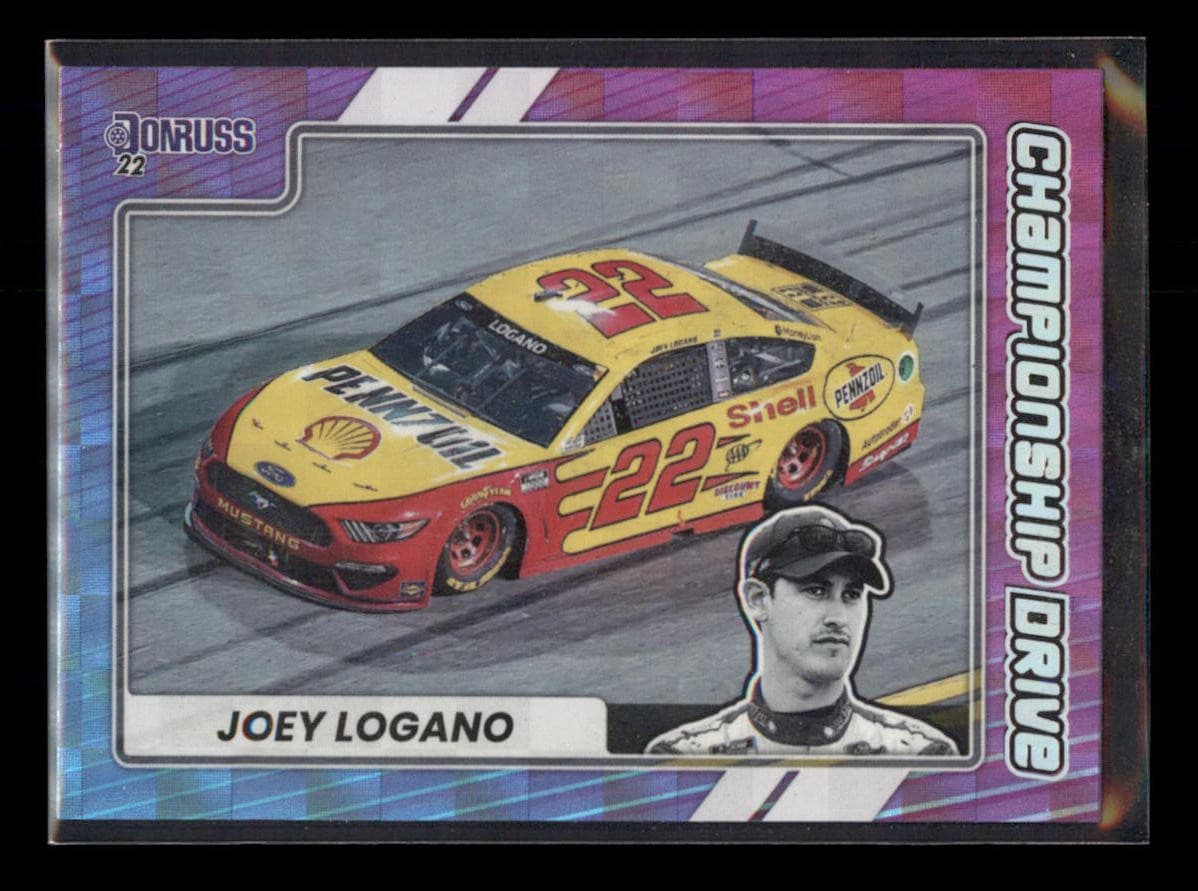 Joey Logano Championship 2022 Donruss 2022 Donruss