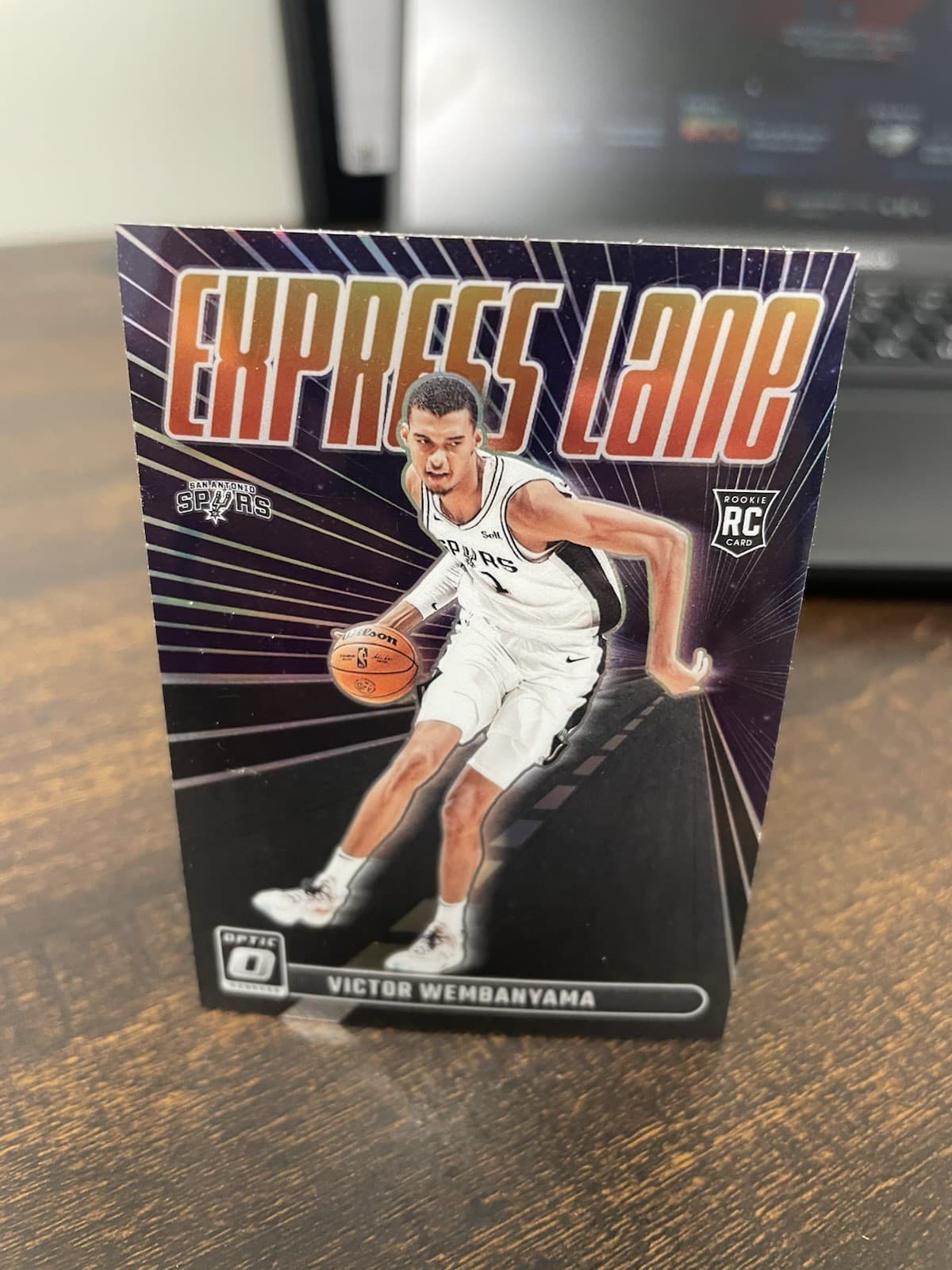 Victor Wembanyama Express 2023 Donruss Optic