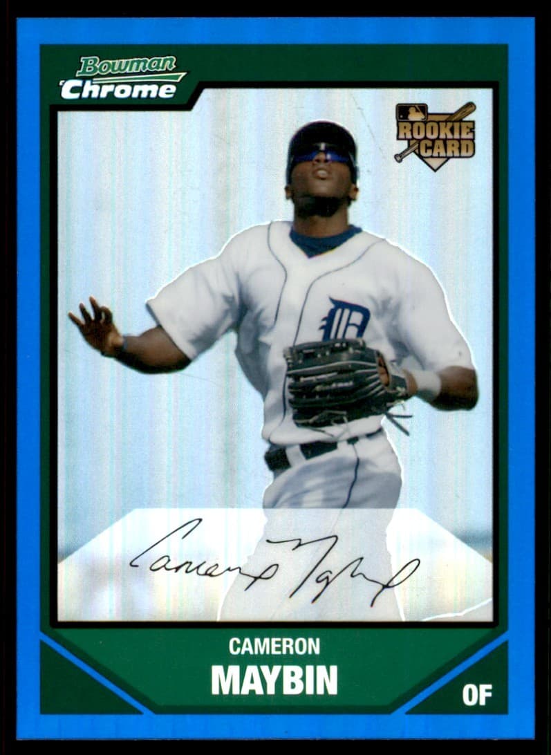 Blue Cameron Maybin 2007 Bowman Chrome 2007 Bowman Chrome