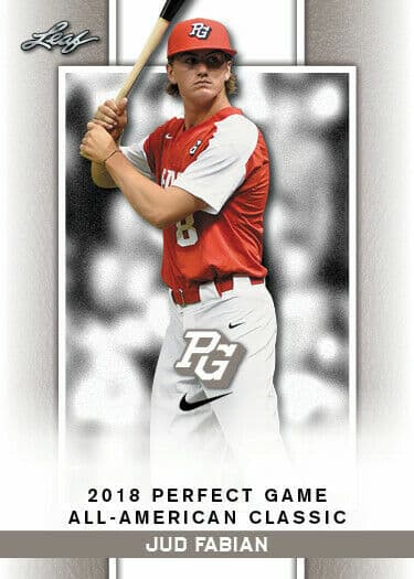 JUD FABIAN PERFECT GAME NIKE A 2018 Leaf 2018 Leaf