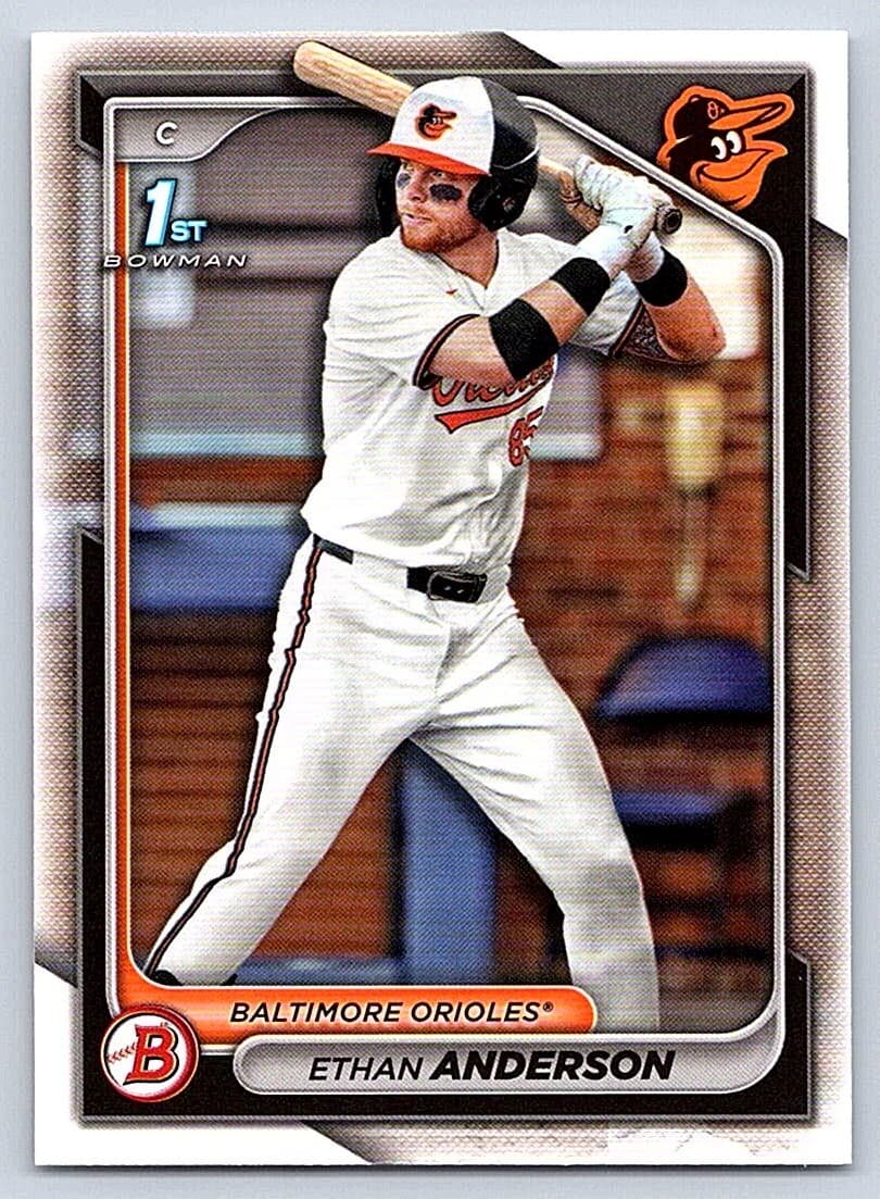 ETHAN ANDERSON ORIOLES 1st -79 2024 Bowman Draft