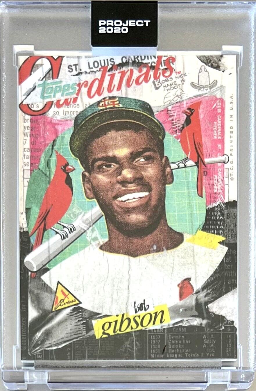 PROJECT BOB GIBSON HOF by TYSO 2020 Topps 2020 Topps