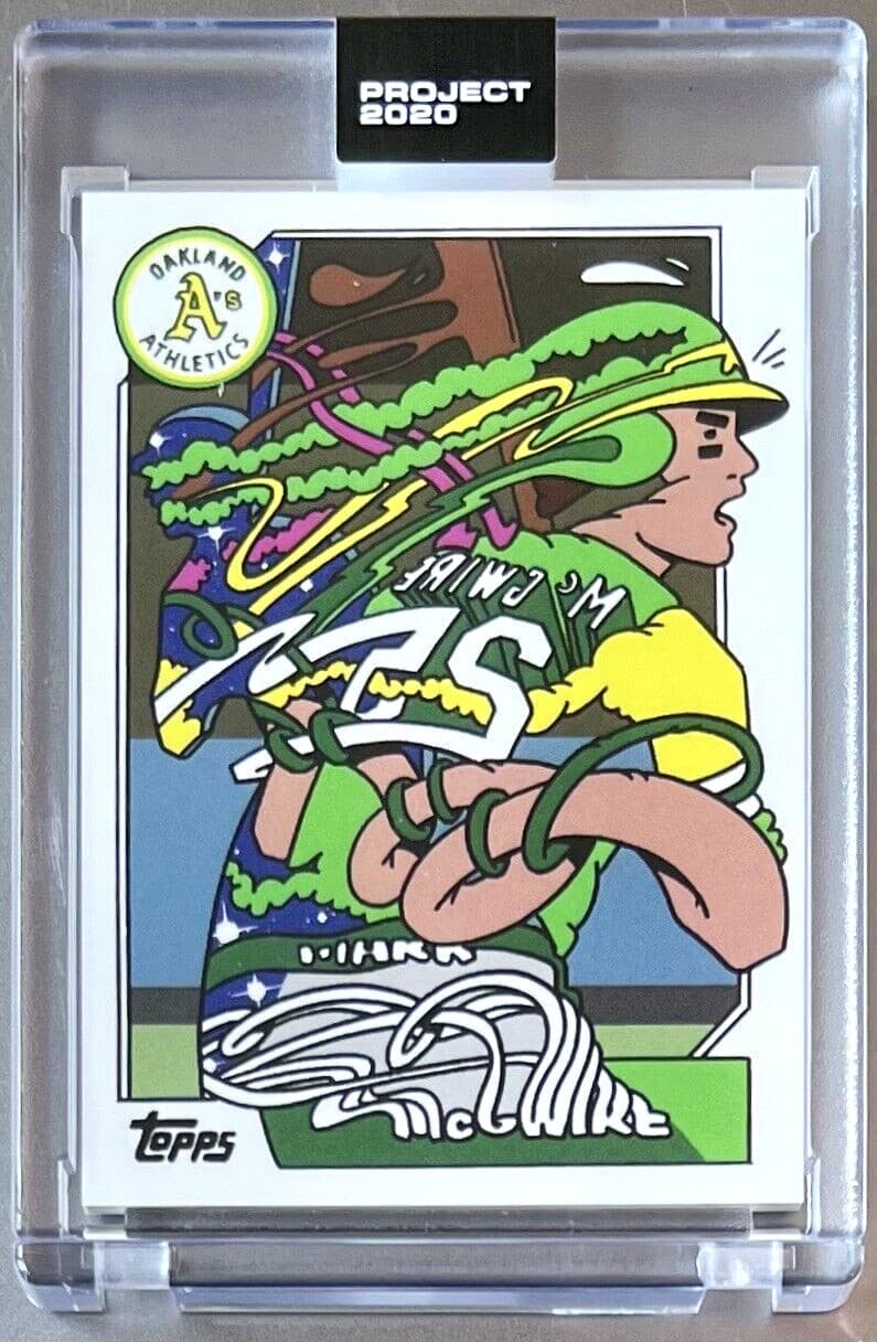 PROJECT MARK McGWIRE by ERMSY 2020 Topps 2020 Topps