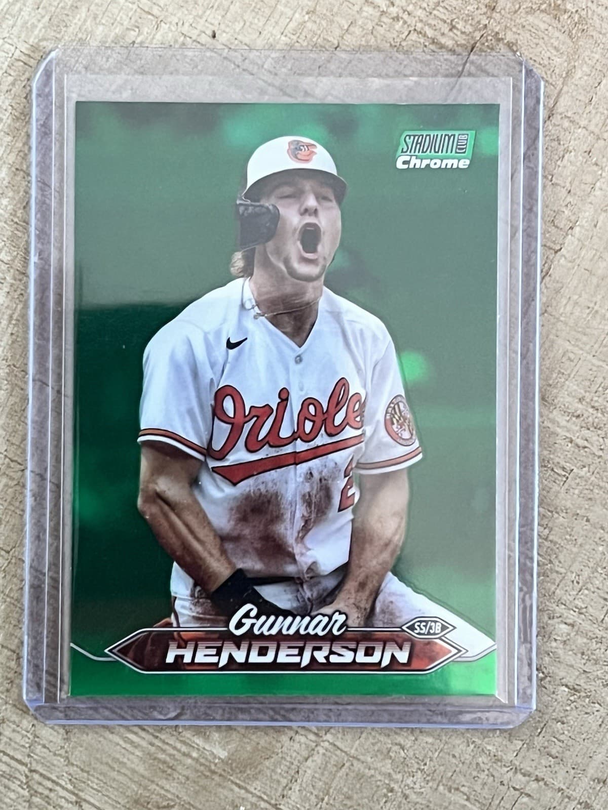 Gunnar Henderson Green 2024 Topps Stadium Club 2024 Topps Stadium Club