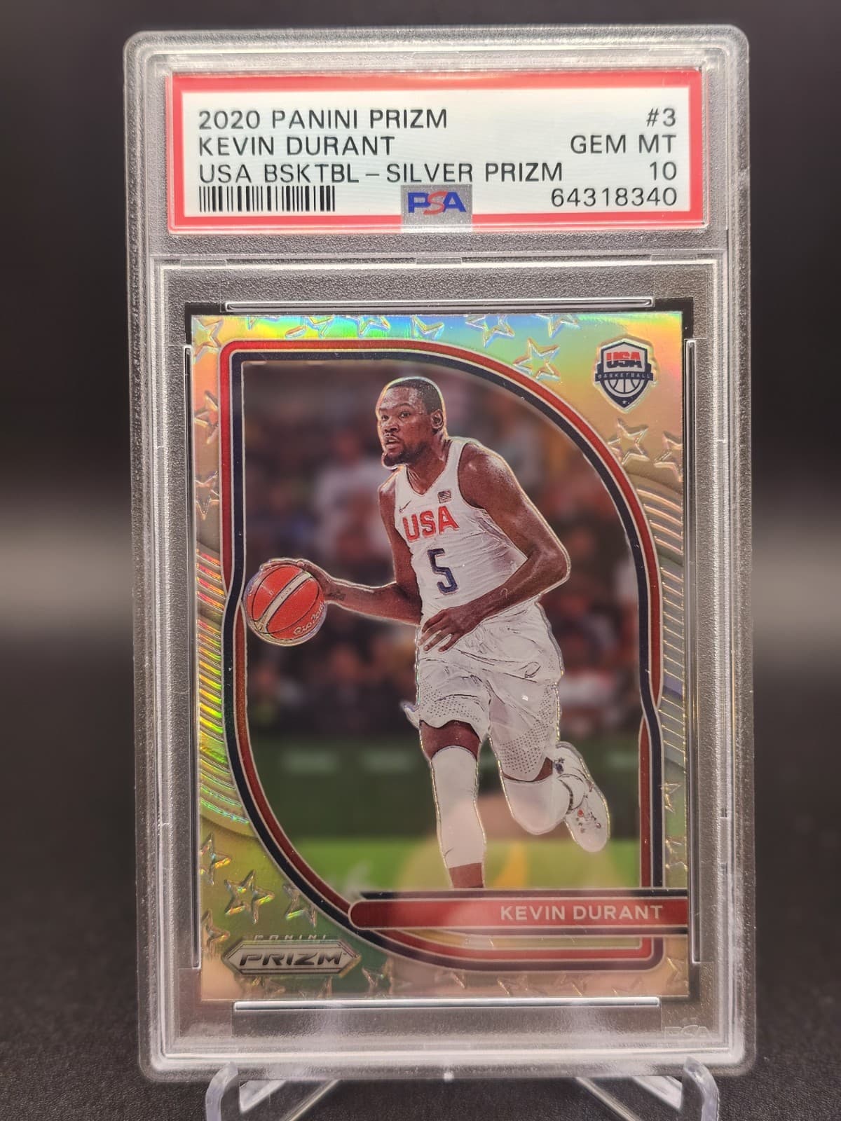 Kevin Durant 2020 Panini Prizm