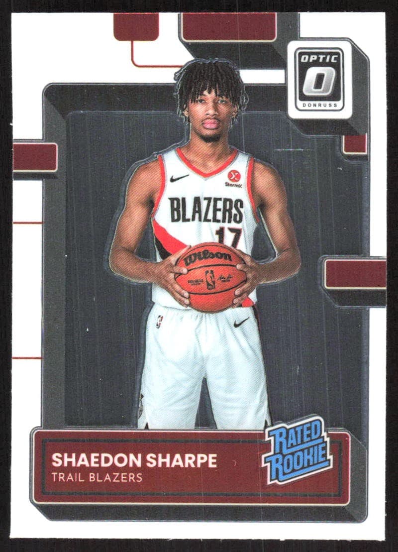 Shaedon Sharpe 2022 Donruss Optic