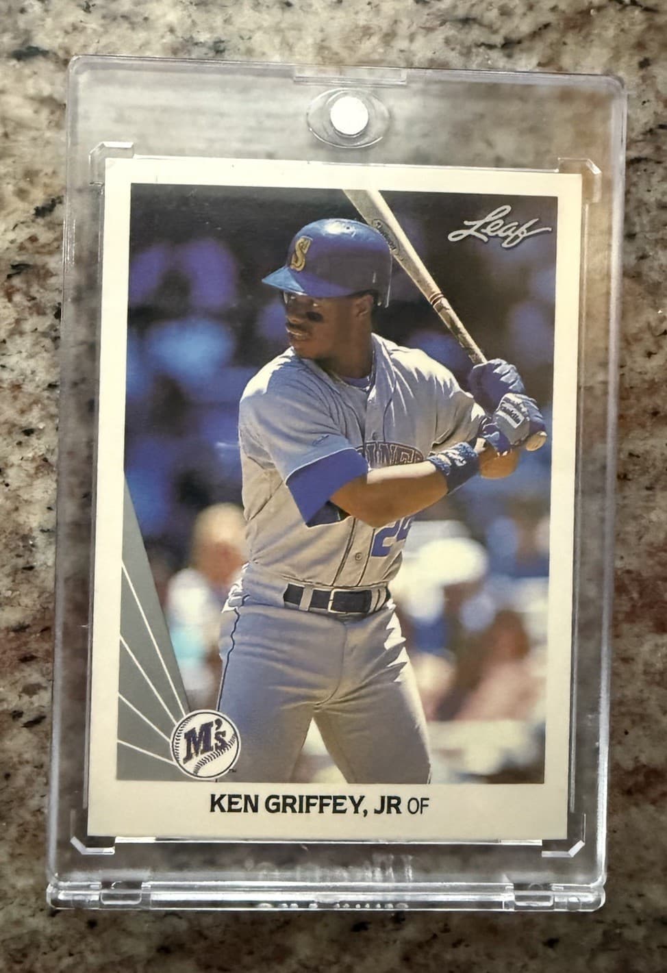 Preview Ken Griffey 1990 Leaf 1990 Leaf