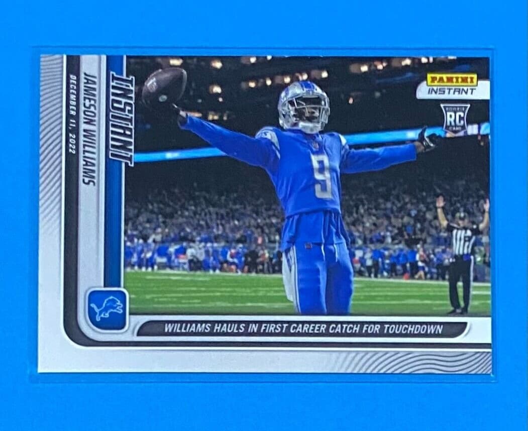 Instant Jameson Williams 2022 Panini 2022 Panini
