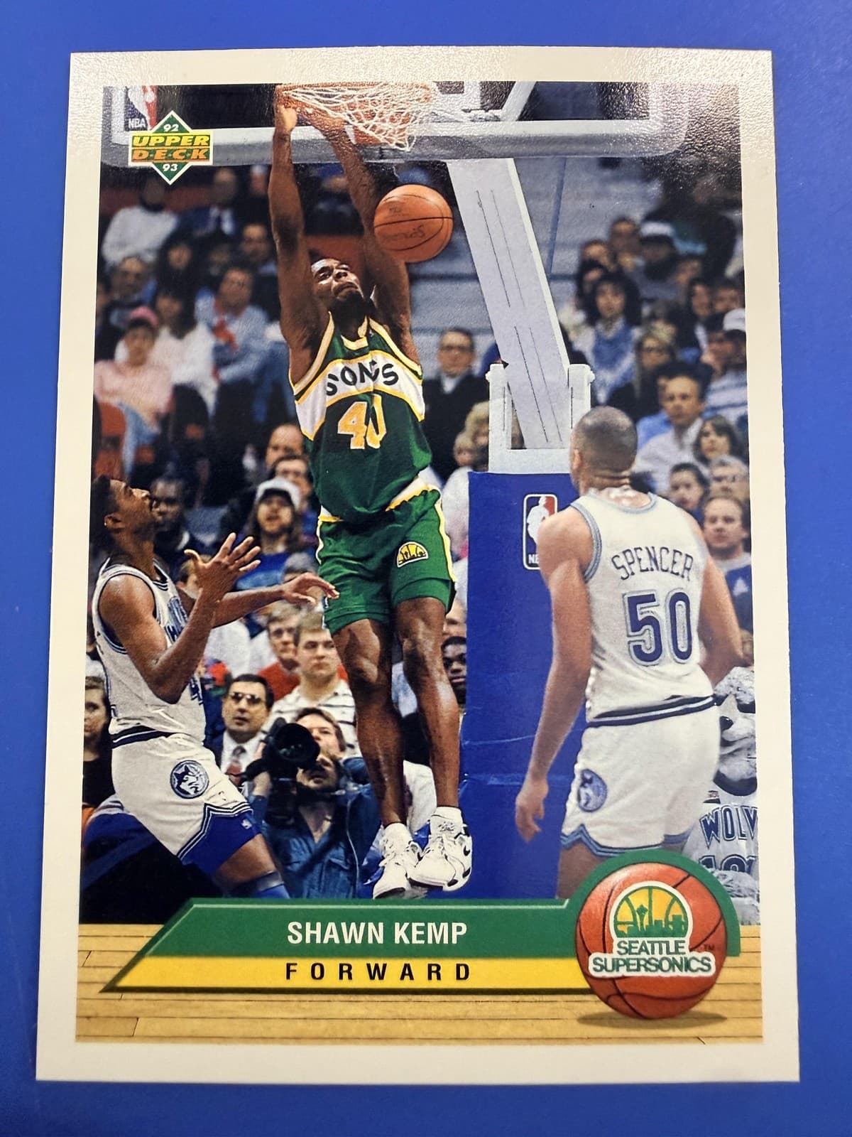 Shawn Kemp 1992 Upper Deck 1992 Upper Deck