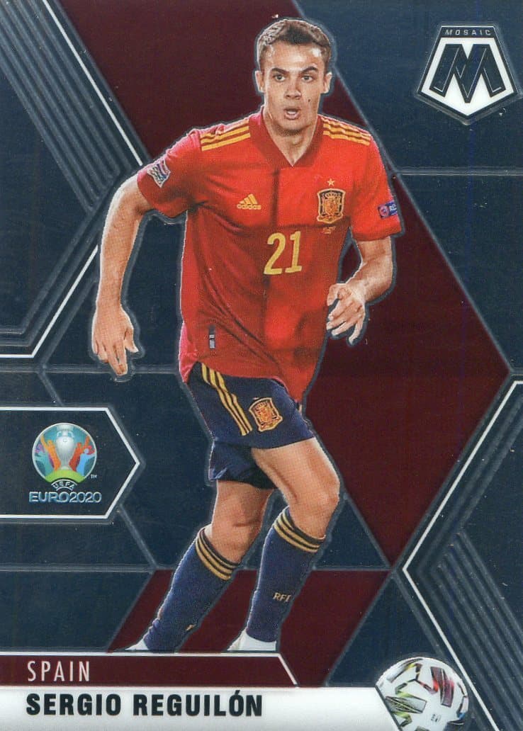 -21 EURO SERGIO REGUILON SPAIN 2020 Panini Mosaic 2020 Panini Mosaic