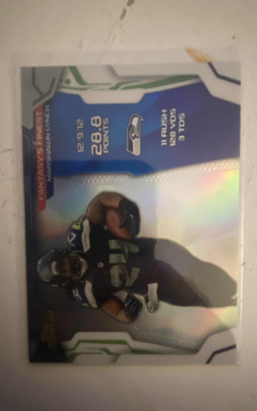 Finest Marshawn Lynch 2014 Topps Finest 2014 Topps Finest refractor