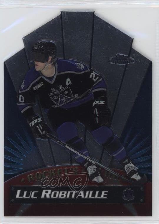 Flare Luc Robitaille 2000 Topps Chrome 2000 Topps Chrome refractor example 2