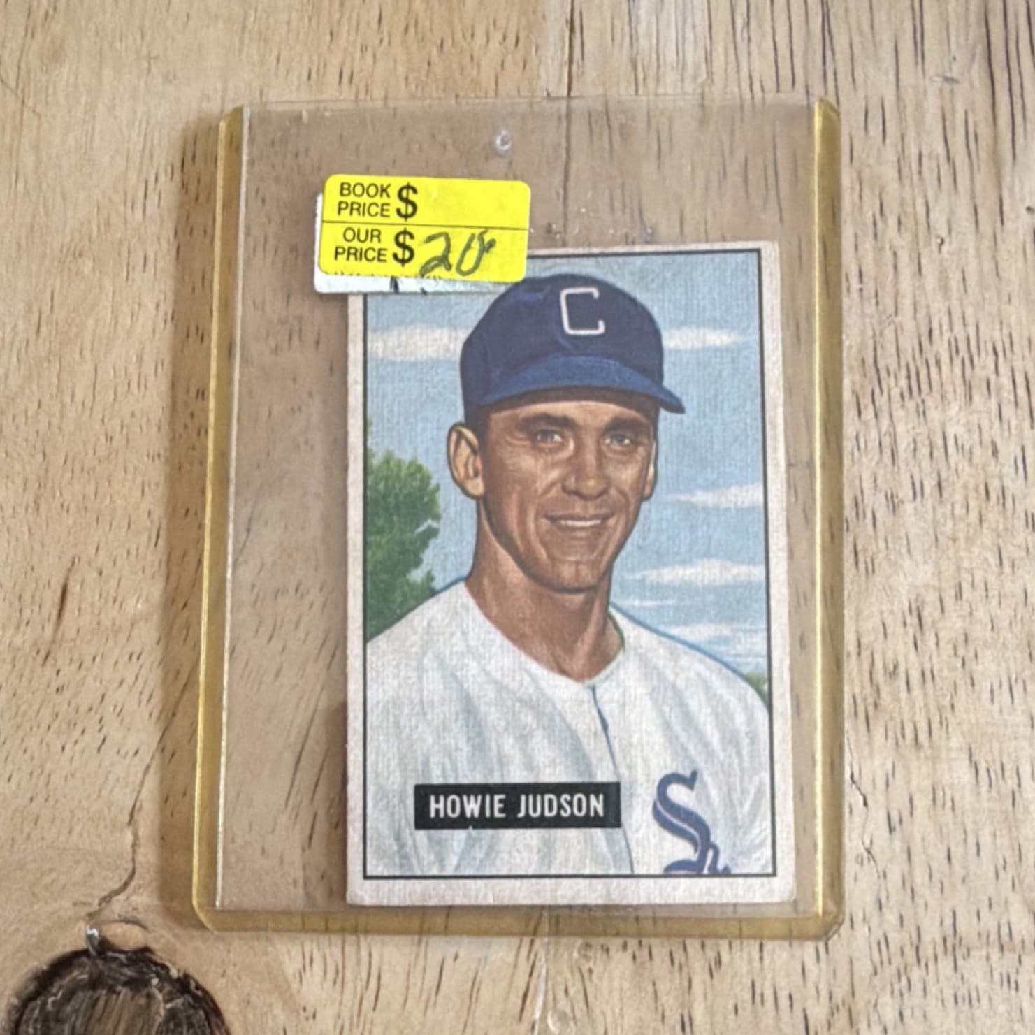 Howie Judson Chicago 1951 Bowman