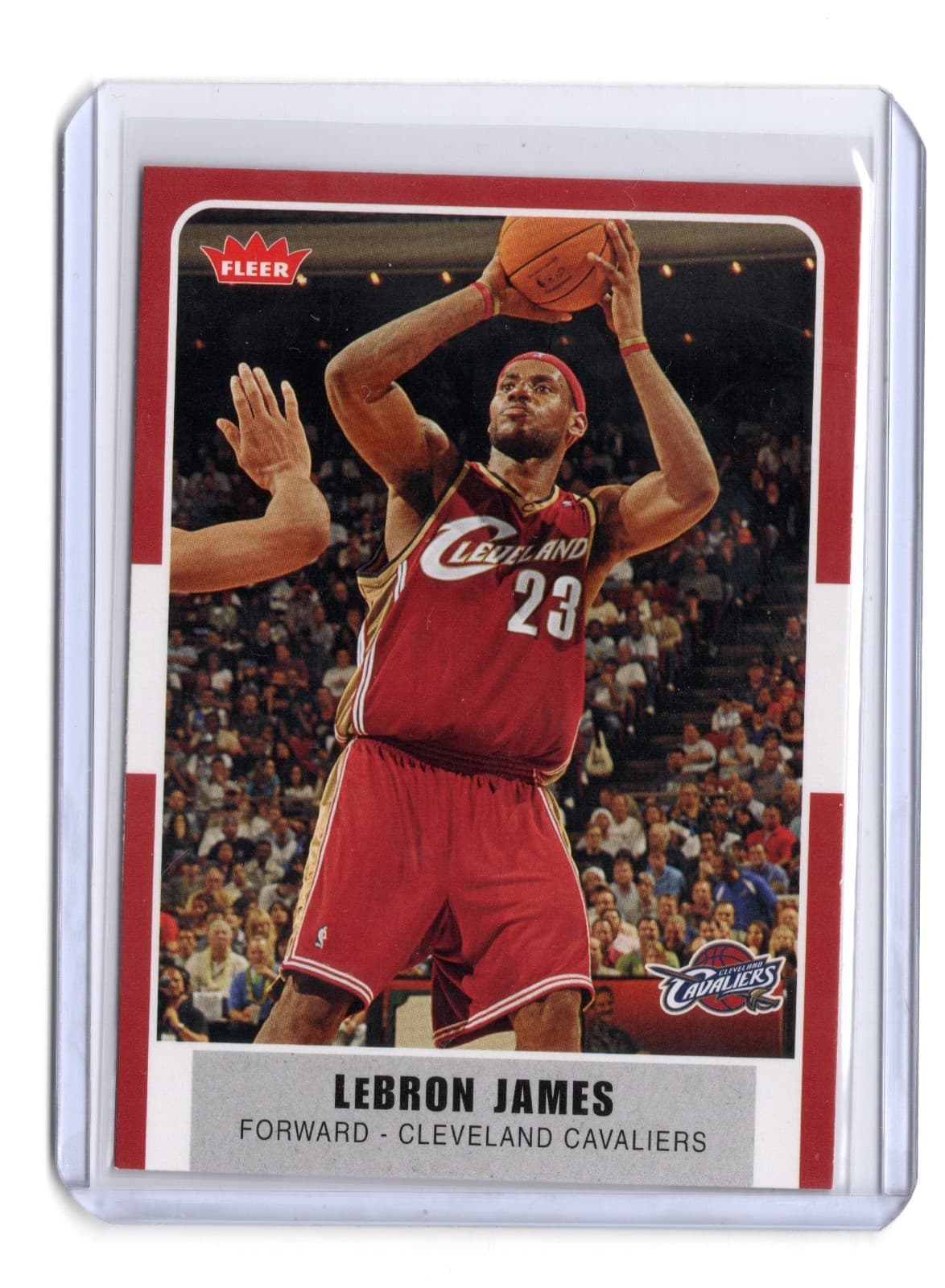 Bron James Cleveland 2007 Fleer 2007 Fleer