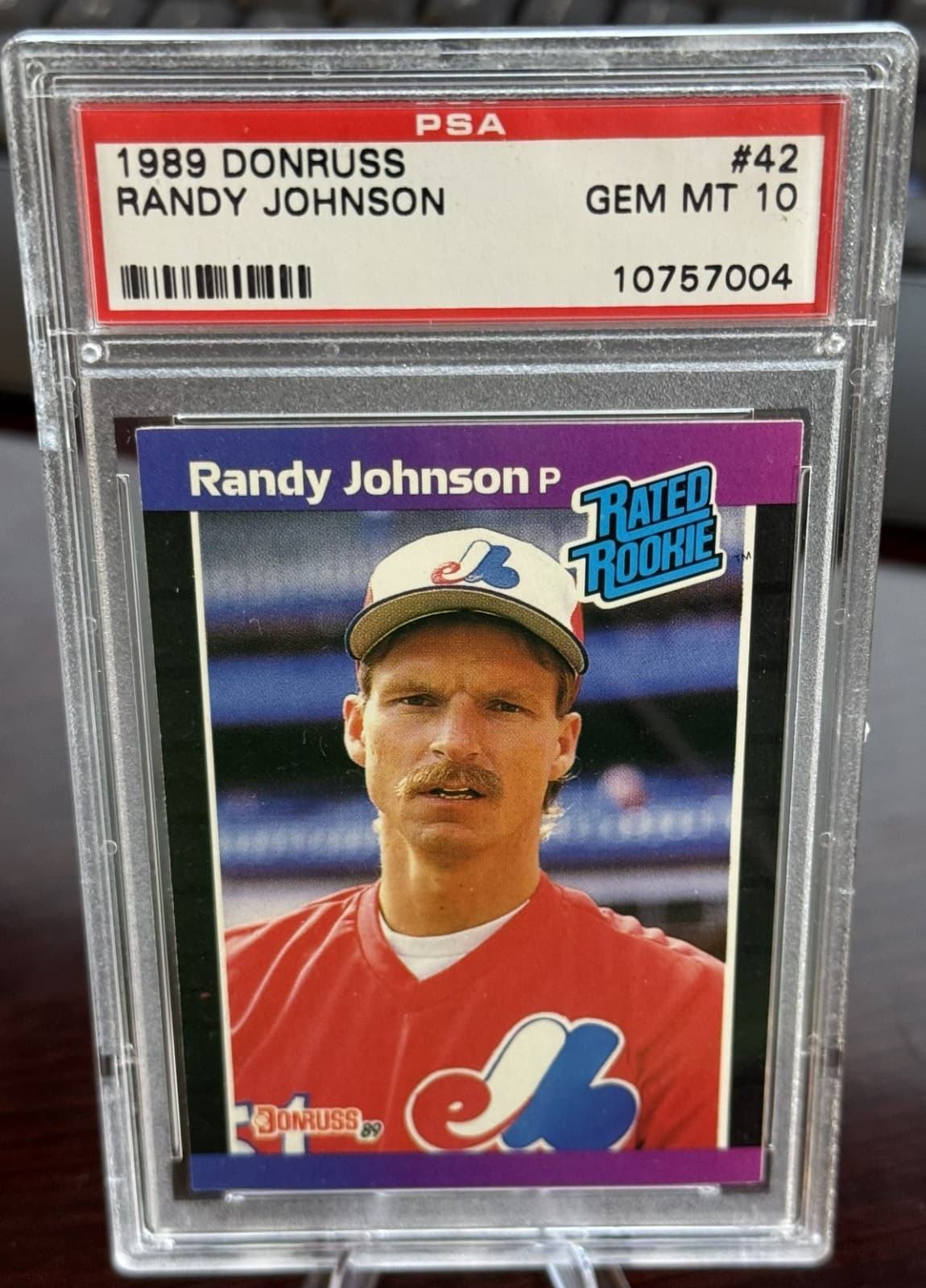 Randy Johnson Baseball 1989 Donruss 1989 Donruss