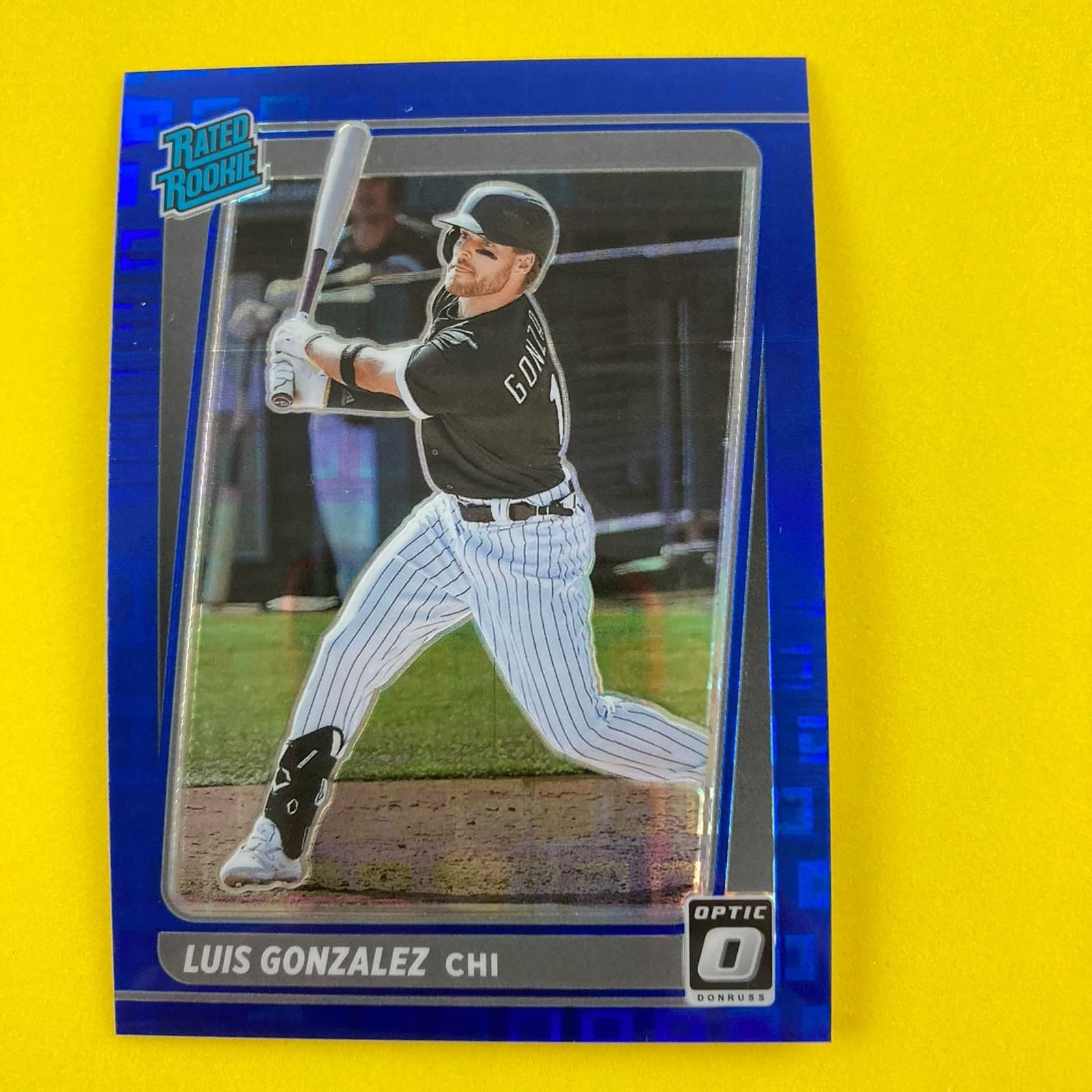 Luis Gonzalez Blue 2021 Donruss Optic 2021 Donruss Optic blue