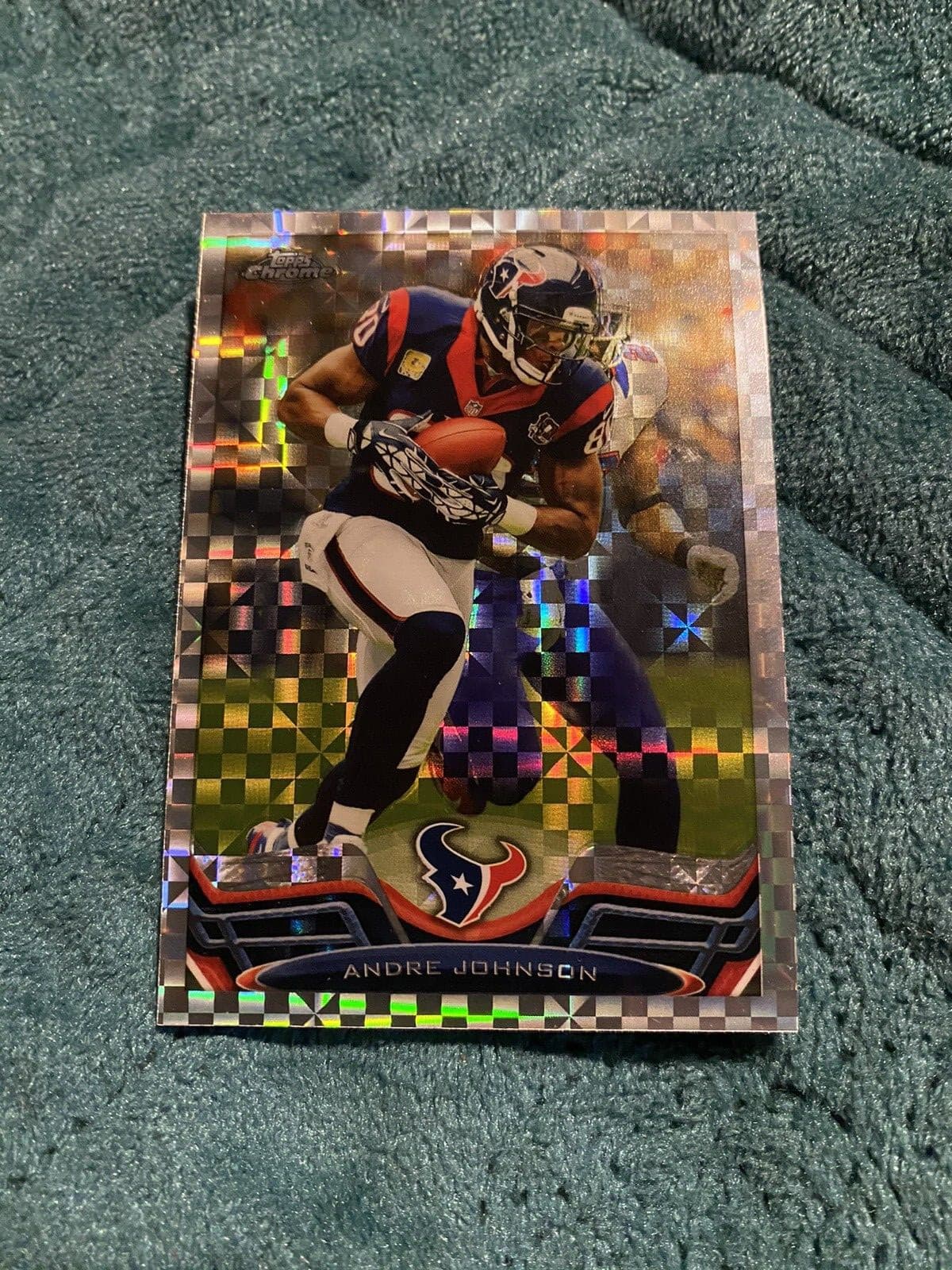 Xfractors Andre Johnson 2013 Topps Chrome