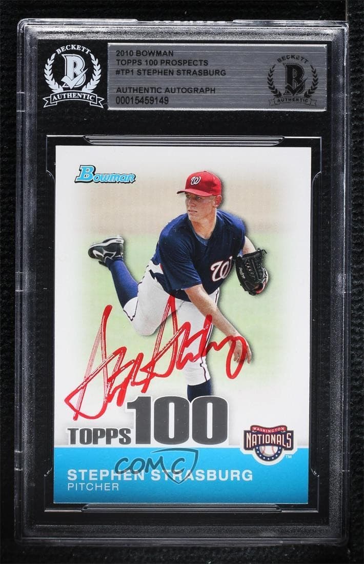 Stephen Strasburg 2010 bowman