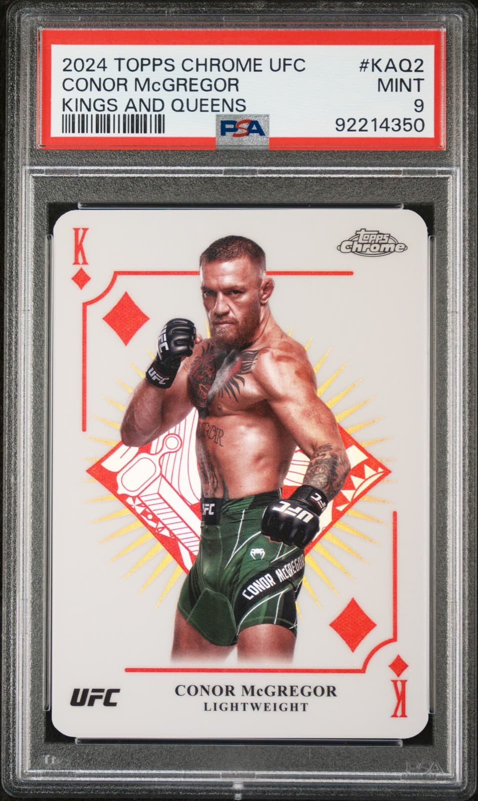 Queens Conor Mcgregor 2024 Topps Chrome 2024 Topps Chrome