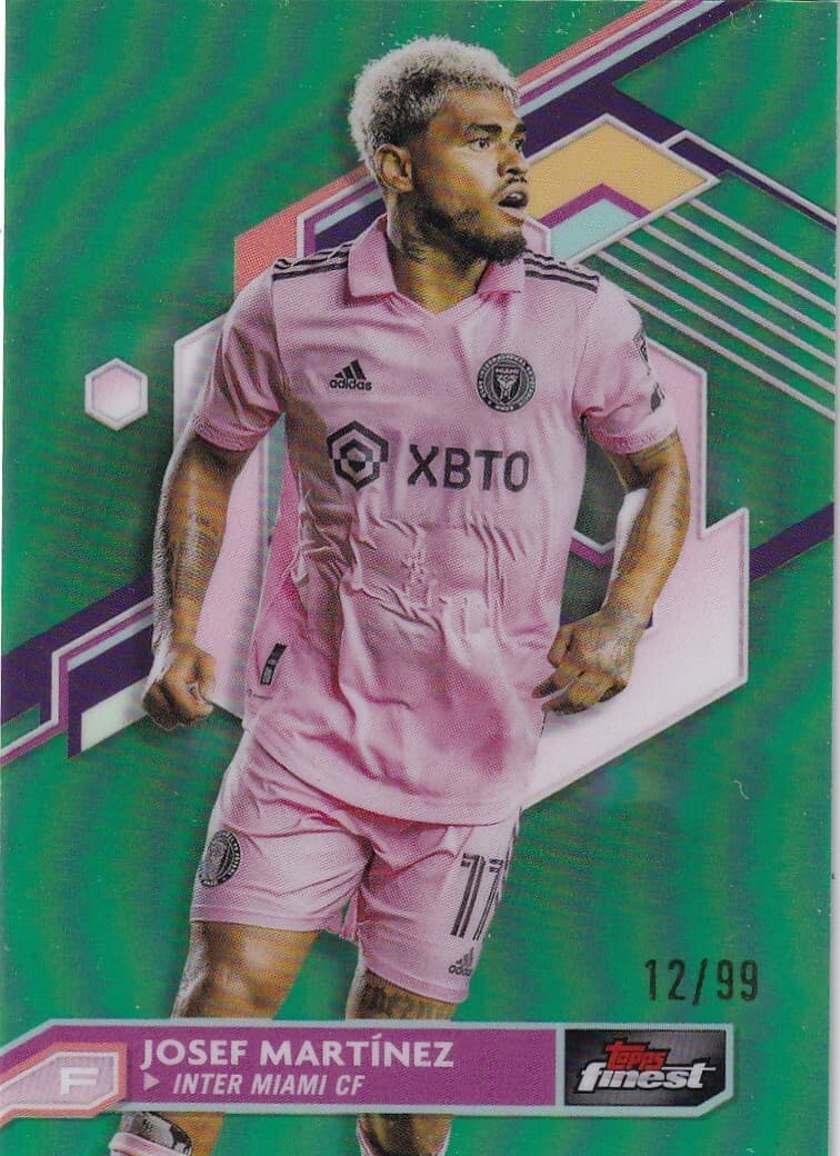 Josef Martinez Green 2023 Topps Finest 2023 Topps Finest