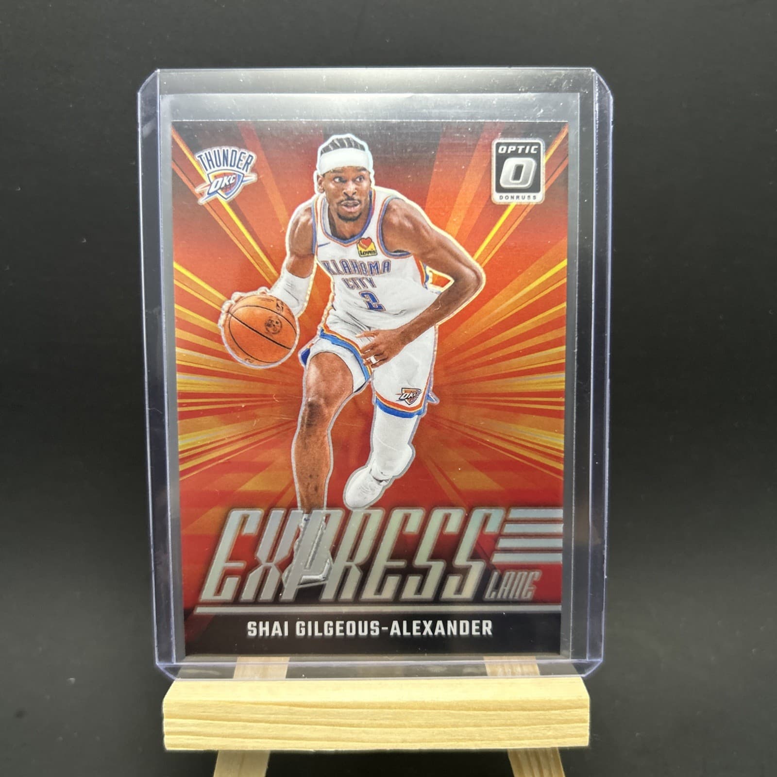 Express Lane Shai 2024 Donruss Optic 2024 Donruss Optic silver